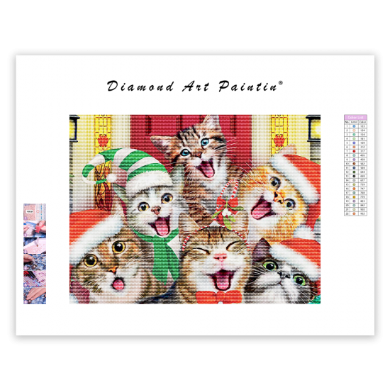 LAST DAY 80% OFF-Six Christmas Cats