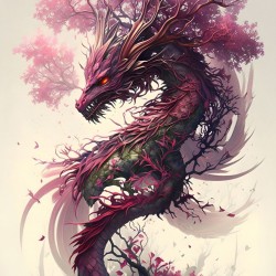 LAST DAY 80% OFF-Sakura Dragon