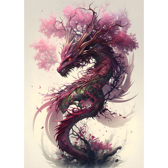 LAST DAY 80% OFF-Sakura Dragon