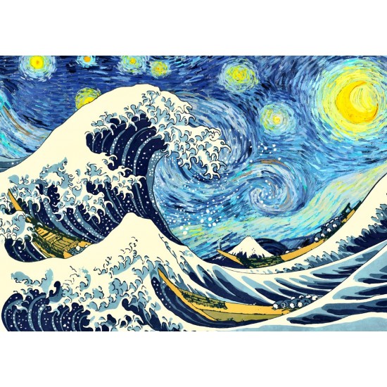 LAST DAY 80% OFF-Starry night great wave