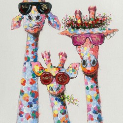 LAST DAY 80% OFF-Colorful Giraffe