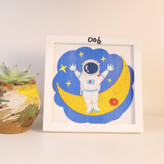 LAST DAY 80% OFF-Astronaut Diamond Painting Kit For Kids