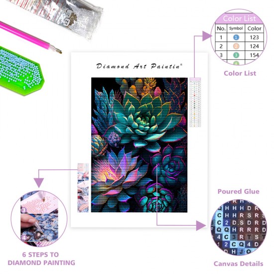 LAST DAY 80% OFF-Magic Succulents at Night