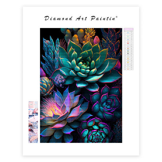 LAST DAY 80% OFF-Magic Succulents at Night