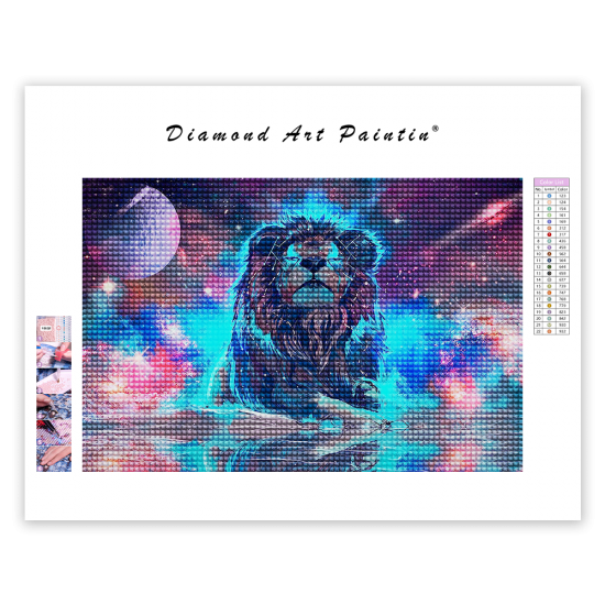 LAST DAY 80% OFF-Lion Galaxy