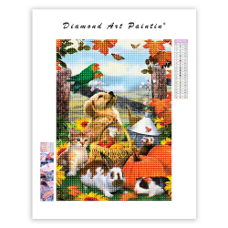 LAST DAY 80% OFF-Puppies and Kittens in Autumn