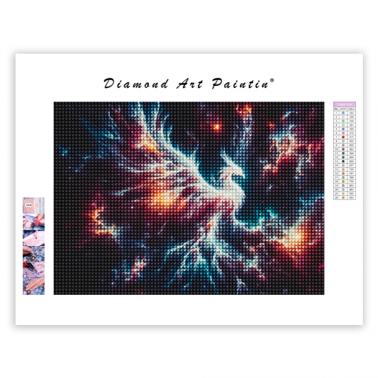 LAST DAY 80% OFF-A mystical phoenix rising