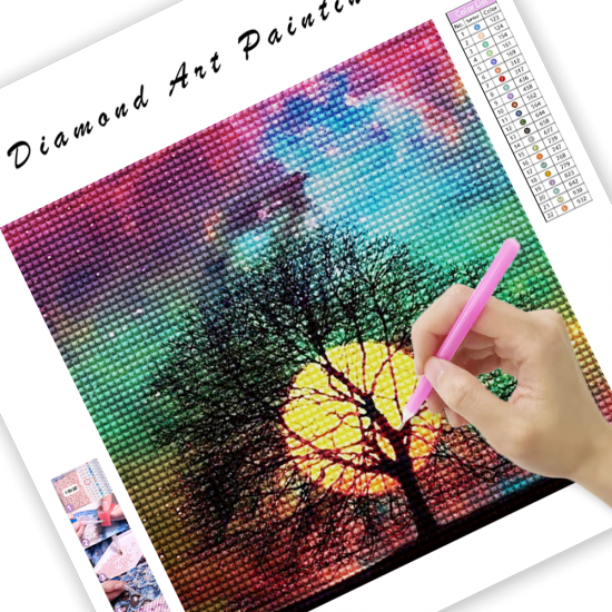 LAST DAY 80% OFF-Colorful Space Tree