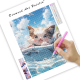 LAST DAY 80% OFF-Cute cat on the ocean