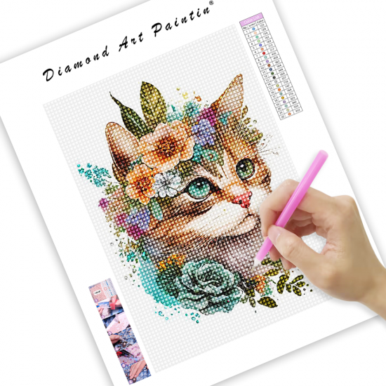 LAST DAY 80% OFF-Cat Flower