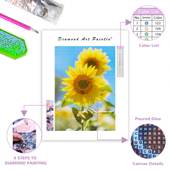 LAST DAY 80% OFF-A Yellow Sunflower in Full Bloom