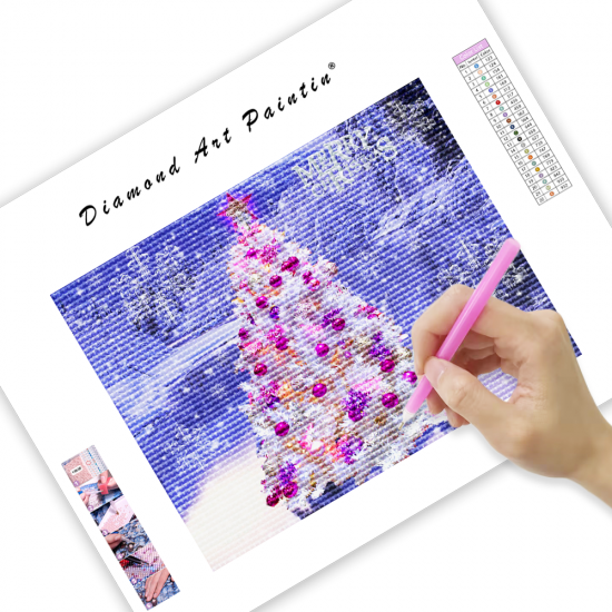 LAST DAY 80% OFF-Christmas Tree Flowers Animated