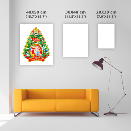 LAST DAY 80% OFF-Christmas Tree Diamond Art