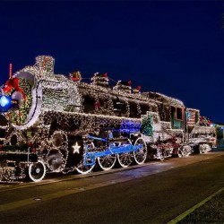 LAST DAY 80% OFF-Decorated Train for Christmas