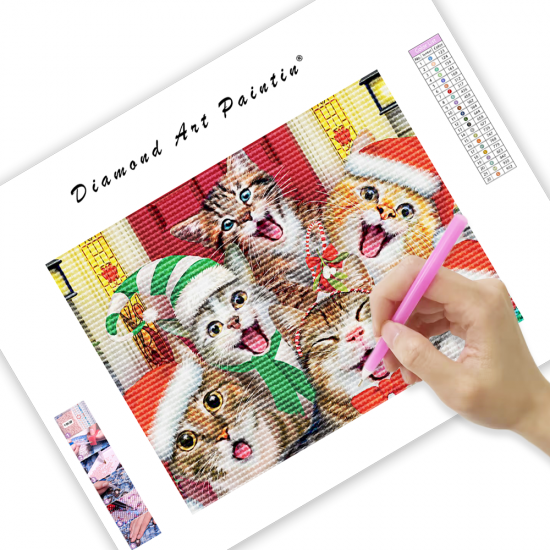 LAST DAY 80% OFF-Six Christmas Cats