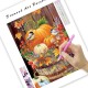 LAST DAY 80% OFF-Autumn Pumpkin Bird Leaves