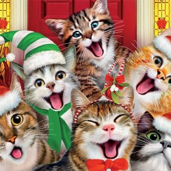 LAST DAY 80% OFF-Six Christmas Cats