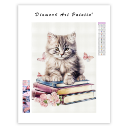 LAST DAY 80% OFF-Cute Cats Clipart With Books