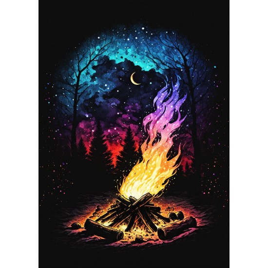 LAST DAY 80% OFF-Nice galaxy campfire