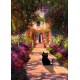 LAST DAY 80% OFF-Claude Monet Flowers Cat