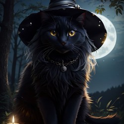 LAST DAY 80% OFF-Lucky black cat