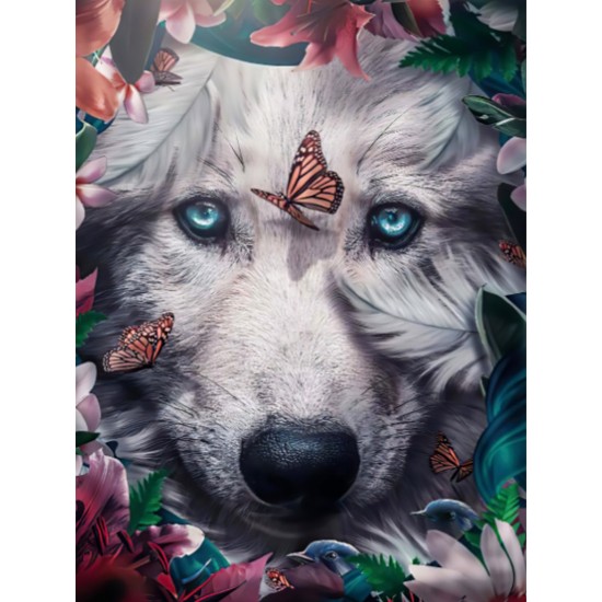 LAST DAY 80% OFF-Wolf and Butterfly