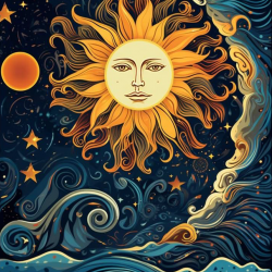 LAST DAY 80% OFF-The Sun and Moon Dance Together