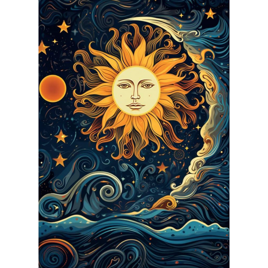 LAST DAY 80% OFF-The Sun and Moon Dance Together