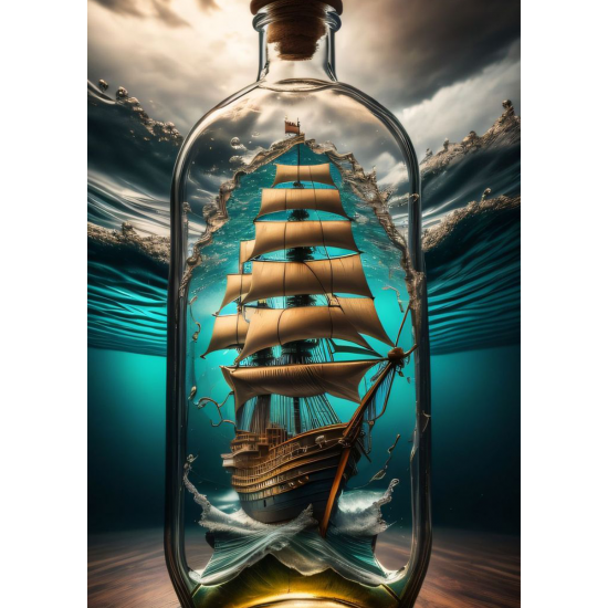 LAST DAY 80% OFF-Boat in a Bottle