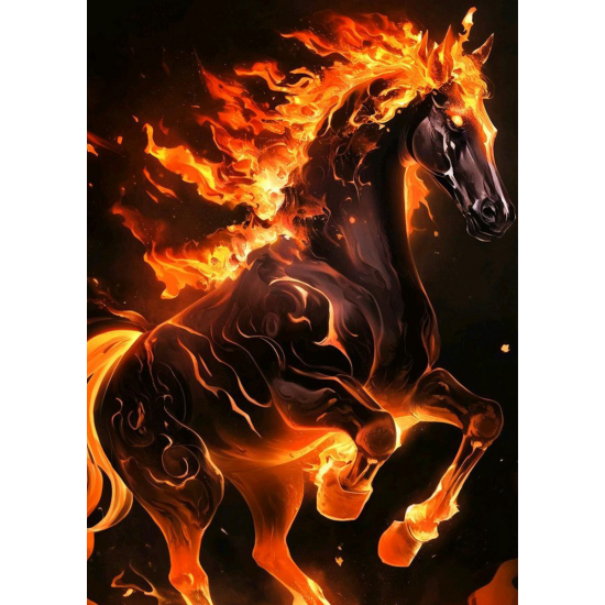 LAST DAY 80% OFF-Intense Fire Horse