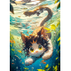 LAST DAY 80% OFF-Cat in the water