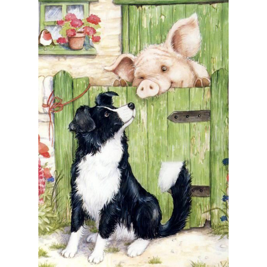 LAST DAY 80% OFF-Farmyard Friends 3 LAST DAY 80% OFF- Dog & Pig