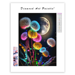 LAST DAY 80% OFF-Dandelion Diamond Painting