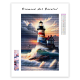 LAST DAY 80% OFF-Full Round - Lighthouse