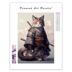 LAST DAY 80% OFF-Samurai Cat