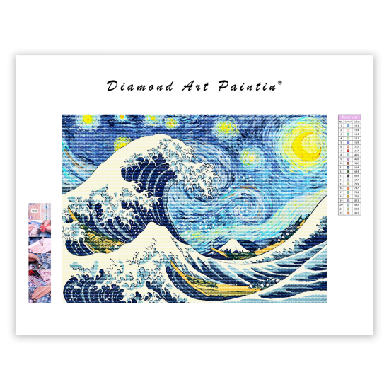 LAST DAY 80% OFF-Starry night great wave