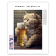 LAST DAY 80% OFF-Majestic cat drinking beer