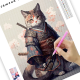 LAST DAY 80% OFF-Samurai Cat