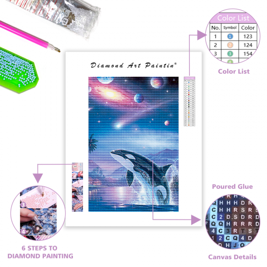 LAST DAY 80% OFF-Whale Planet Aurora