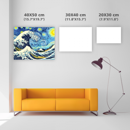 LAST DAY 80% OFF-Starry night great wave