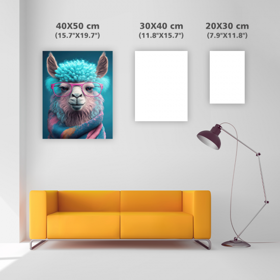 LAST DAY 80% OFF-Cute Llama Art